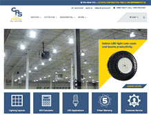 Tablet Screenshot of cpsled.com